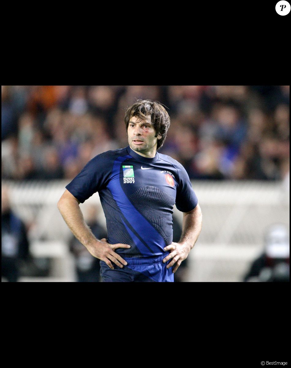 Christophe Dominici - Match France-Argentine au Stade de France pour la 3e place de la Coupe du monde de rugby 2007.