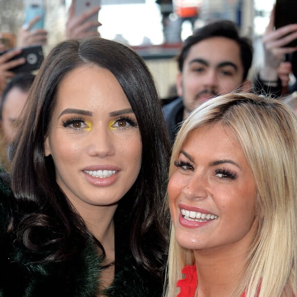 Manon Marsault et Carla Moreau à l'avant-première de la nouvelle saison de l'émission de télé-réalité "Les Marseillais Asian Tour" au cinéma Gaumont Champs-Elysées à Paris, France, le 13 février 2019. © Veeren/Bestimage