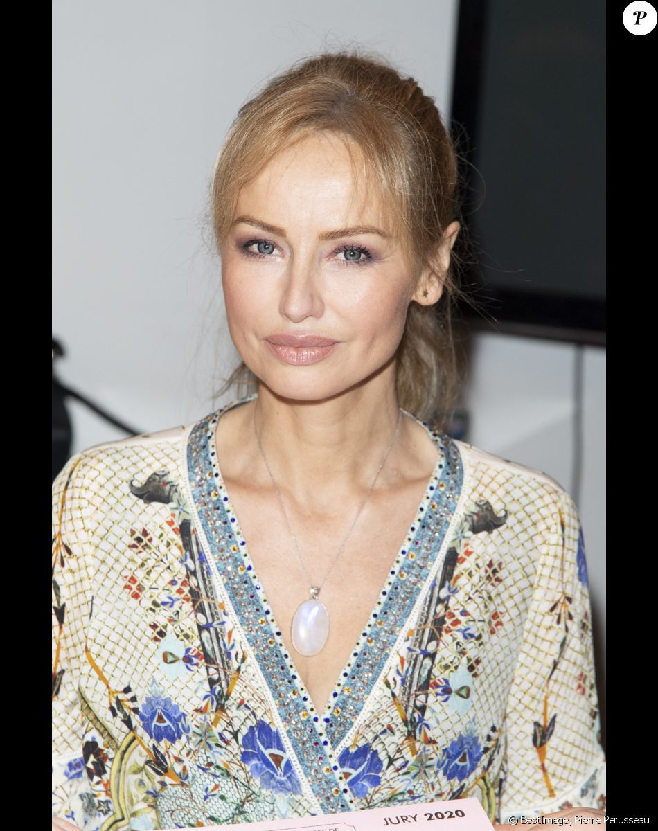Exclusif - Adriana Karembeu lors de la délibération de la soirée Top Model International au Lido à Paris, France, le 19 janvier 2020. © Pierre Perusseau/Bestimage