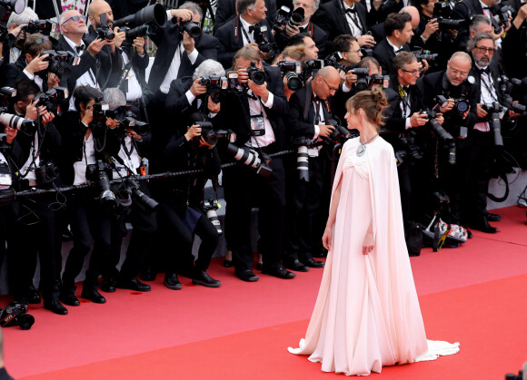 Louise Bourgoin - Montée des marches du film "Yomeddine" lors du 71e Festival International du Film de Cannes. Le 9 mai 2018. © Borde-Jacovides-Moreau/Bestimage