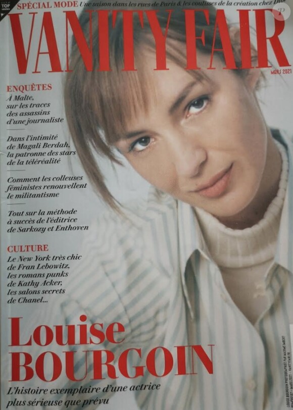 Retrouvez l'interview de Louise Bourgoin dans le magazine Vanity Fair.