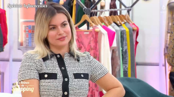 Carla Moreau dans "Les Reines du Shopping" lors d'une semaine spéciale influenceuse - M6
