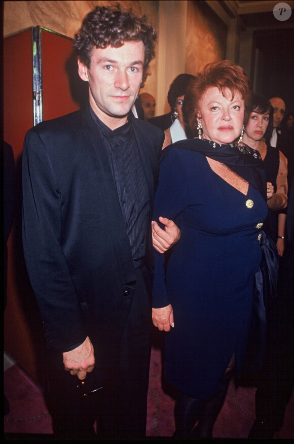 Patrick Dupond et Régine en 1992.