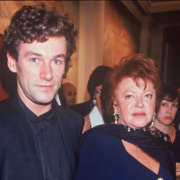 Patrick Dupond et Régine en 1992.