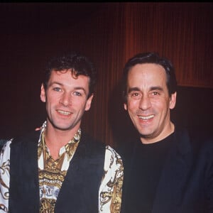 Patrick Dupond et Thierry Ardisson en 1992.