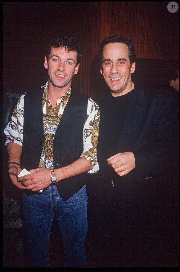 Patrick Dupond et Thierry Ardisson en 1992.