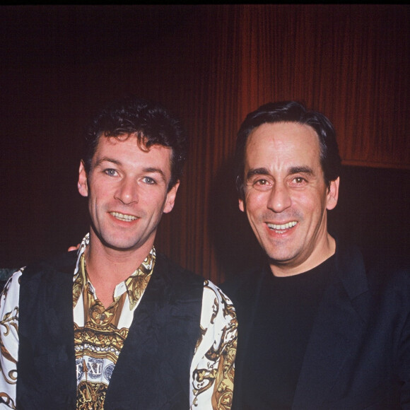 Patrick Dupond et Thierry Ardisson en 1992.