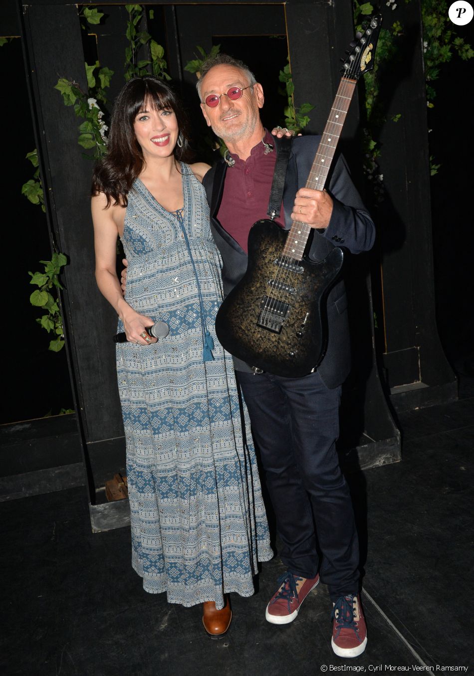 Exclusif - Nolwenn Leroy et Michael Jones - Emission "Goldman, 40 ans de chansons" à la Seine Musicale à Boulogne-Billancourt. Le 8 juin 2017. © Cyril Moreau-Veeren Ramsamy / Bestimage