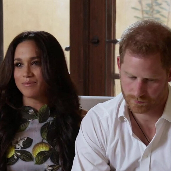 Le prince Harry et Meghan Markle (enceinte), duc et duchesse de Sussex, font leur première apparition en podcast sur Spotify depuis l'annonce de la deuxième grossesse de Meghan le 22 février 2021.