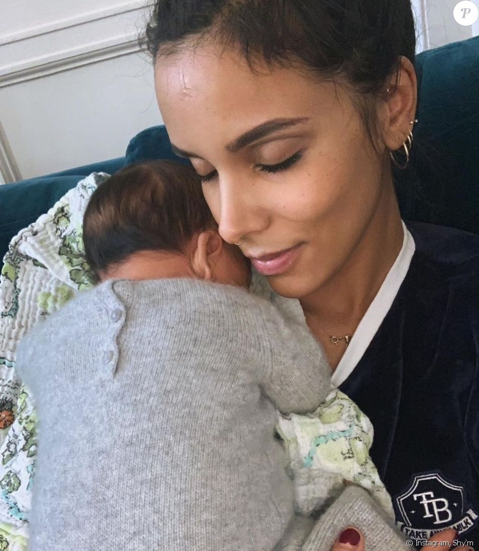Shy'm et son fils sur Instagram. Le 1er mars 2021.