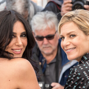 Nadine Labaki, Marina Foïs - Photocall du jury "Un certain regard" lors du 72e Festival International du film de Cannes. Le 15 mai 2019. © Jacovides-Moreau / Bestimage