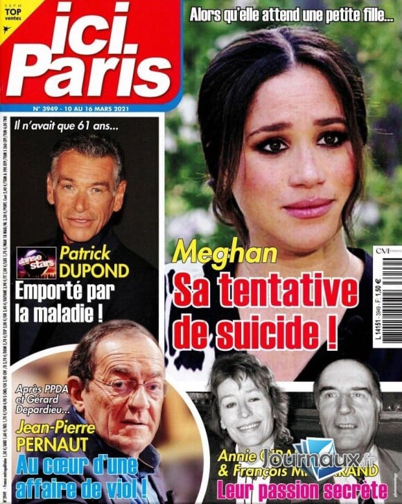 Stéphanie Fugain dans le magazine "Ici Paris", 10 mars 2021.