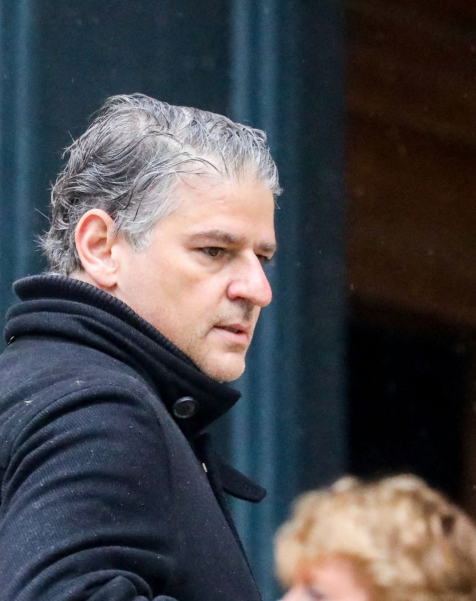 Jacques Cardoze - Arrivées aux Obsèques du danseur étoile Patrick Dupond en l'église Saint-Roch à Paris, France, le 11 mars 2021.