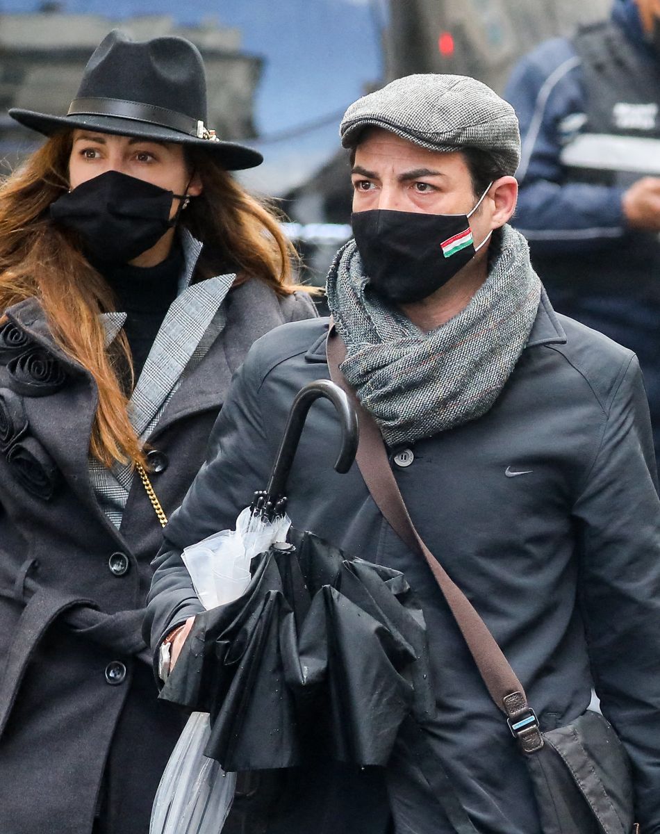 Arrivées aux Obsèques du danseur étoile Patrick Dupond en l'église Saint-Roch à Paris, France, le 11 mars 2021.