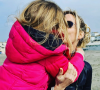 Rebecca Hampton, sa fille Éléa lui fait apprendre ses textes de comédienne - Instagram