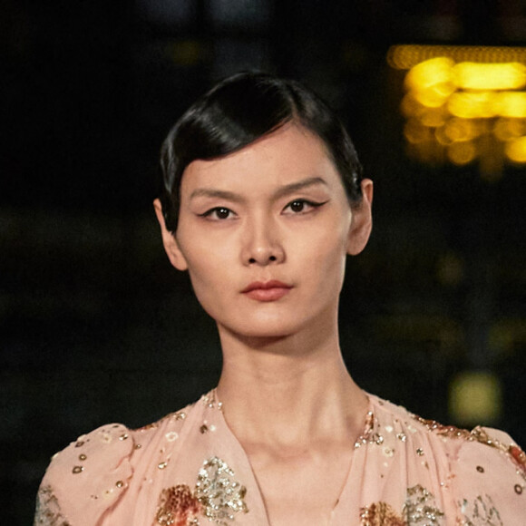 Défilé Lanvin, collection printemps-été 2021. Shanghaï, le 18 octobre 2020.