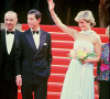 Diana et le prince Charles au Festival de Cannes en 1987.