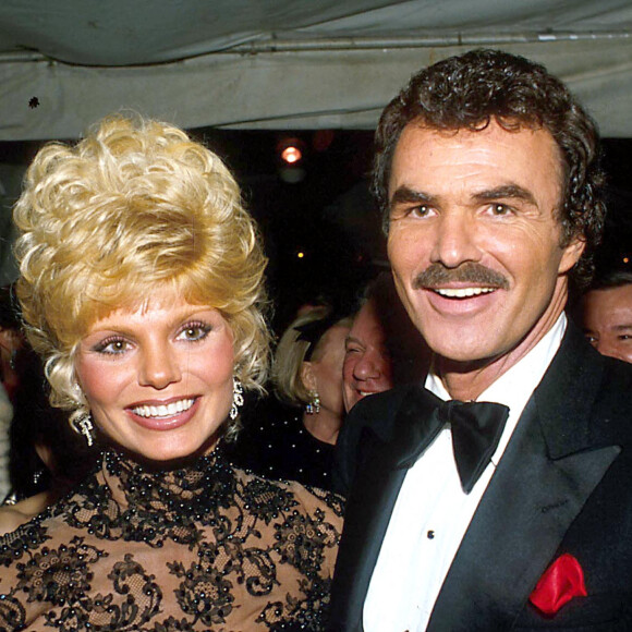 Burt Reynolds et son ex-épouse Loni Anderson en 1985.