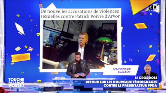 Patrick Poivre d'Arvor accusé de viol : il s'est montré "très insistant" avec une chroniqueuse de TPMP