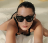 Bella Hadid figure sur la nouvelle campagne de Marc Jacobs Eyewear. Mars 2021.