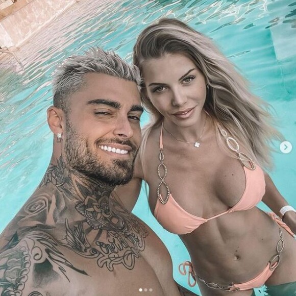 Jessica Thivenin et son compagnon Thibaut Garcia sur Instagram.