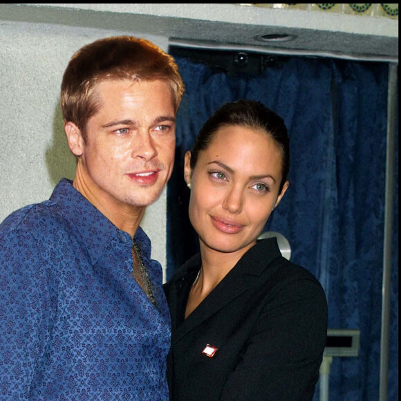 Brad Pitt et Angelina Jolie.