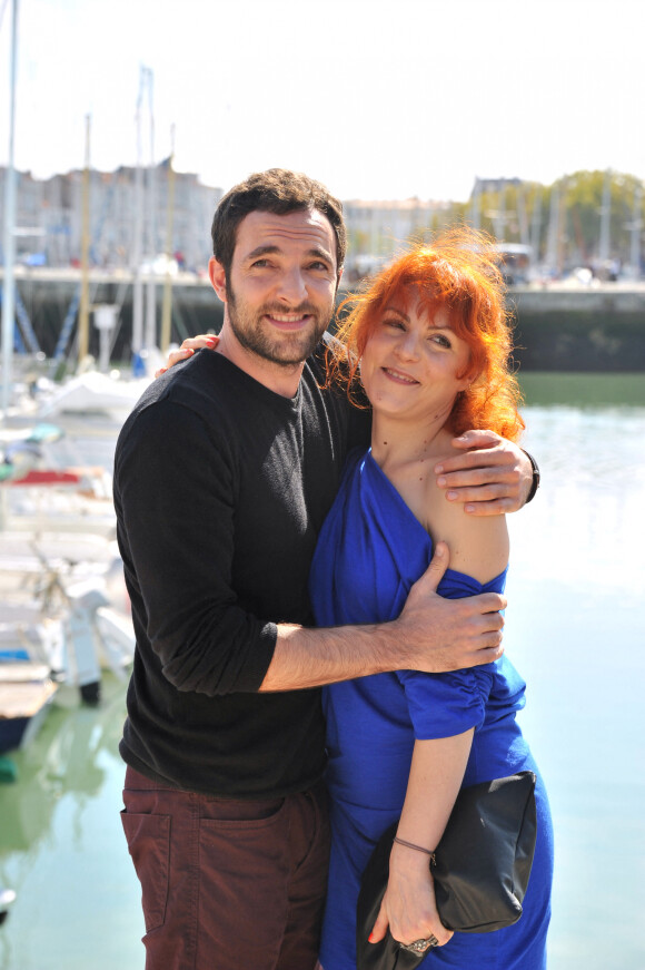 David Mora et Anne-Elisabeth Blateau à La Rochelle. © Guillaume Gaffiot /Bestimage