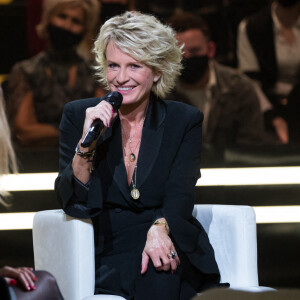 Exclusif - Sophie Davant - Enregistrement de l'émission "La Lettre", présentée par S.Davant, qui sera diffusée le 16 janvier 2021 sur France 2. Le 16 octobre 2020 © Cyril Moreau / Bestimage