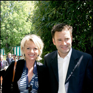 Pierre Sled et Sophie Davant- Roland Garros