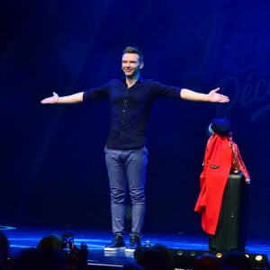 Exclusif - JeanFi Janssens au cocktail après la générale de son spectacle "JeanFi (Janssens) Décolle" à l'Alhambra à Paris, le 7 décembre 2017. © Giancarlo Gorassini/Bestimage 