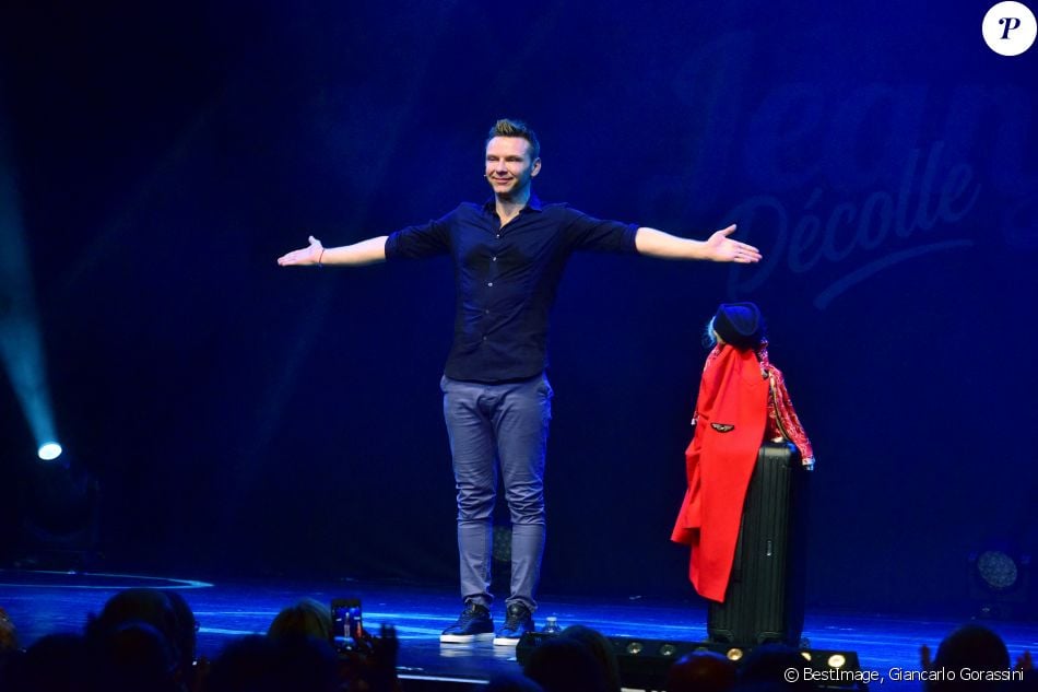 Exclusif - JeanFi Janssens au cocktail après la générale de son spectacle "JeanFi (Janssens) Décolle" à l'Alhambra à Paris, le 7 décembre 2017. © Giancarlo Gorassini/Bestimage