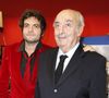 Matthieu Chedid et son grand-père Louis Selim Chedid - Hommage à Andrée Chedid, en donnant son nom à la bibliothèque Beaugrenelle.