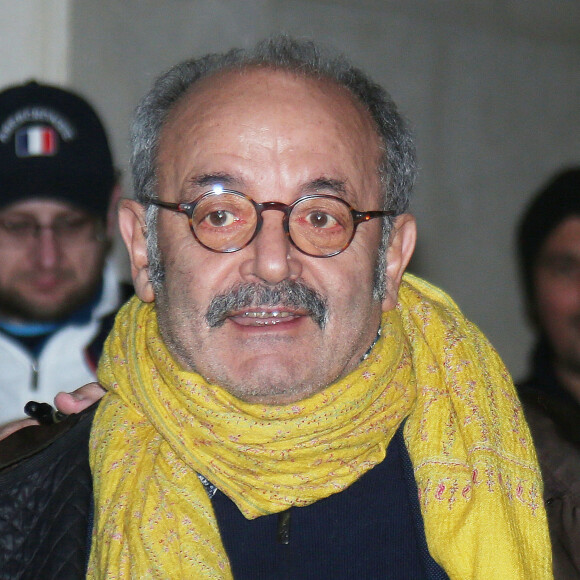 Exclusif - Louis Chedid - Arrivées à la soirée "La nuit de la déprime" aux Folies Bergère à Paris. Le 3 février 2020. © Panoramic / Bestimage