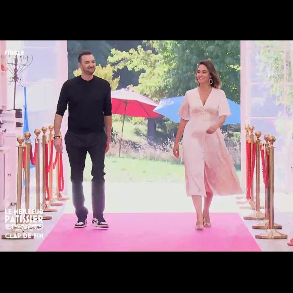 Julia Vignali lors de la finale du "Meilleur Pâtissier", le 30 décembre 2020, sur M6