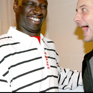 Archives - Omar Sy et Fred Testot au show case du 113 pour la sortie de leur nouvel album de leur dvd a l'hotel Intercontinental © Guillaume Gaffiot / Bestimage