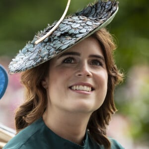 La princesse Eugenie d'York - La famille royale d'Angleterre vient assister au Ladies Day des courses de chevaux à Ascot.