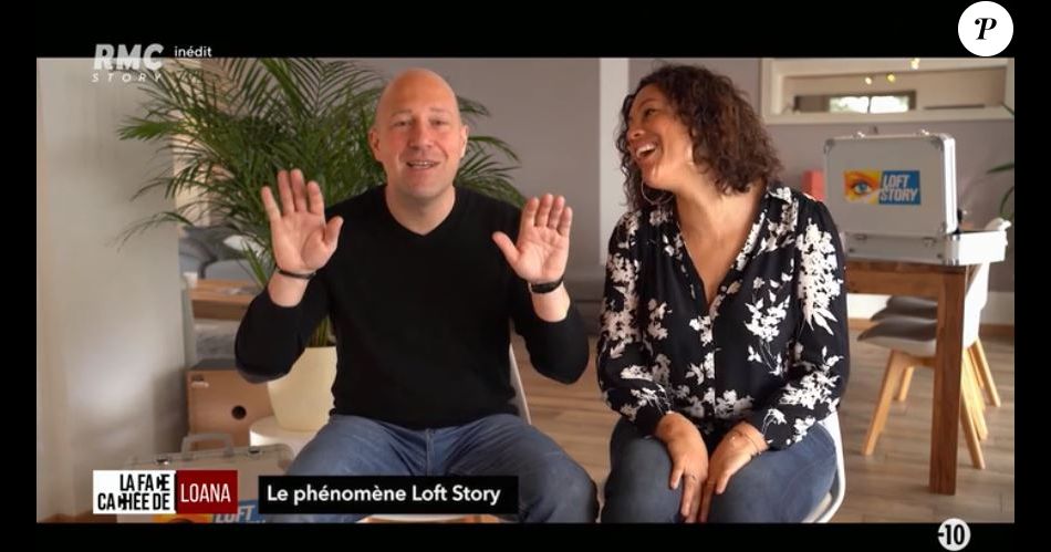 Julie et Christophe de "Loft Story" dans le documentaire consacré à Loana, diffusé le 9 mars, sur RMC Story