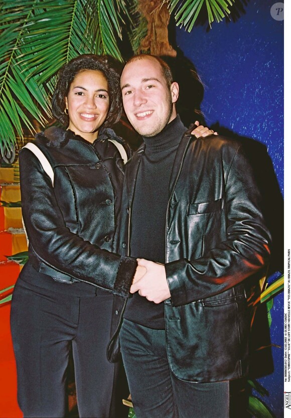 Julie et Christophe de "Loft Story" en 2002 à Paris