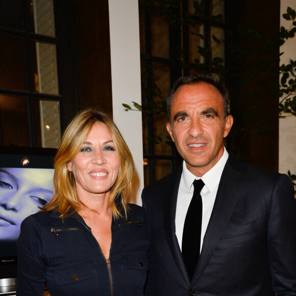 Exclusif - Mathilde Seigner et Nikos Aliagas - Présentation du "Nouvel écrin Studio Harcourt" à Paris le 17 octobre 2016. © Coadic Guirec/Bestimage