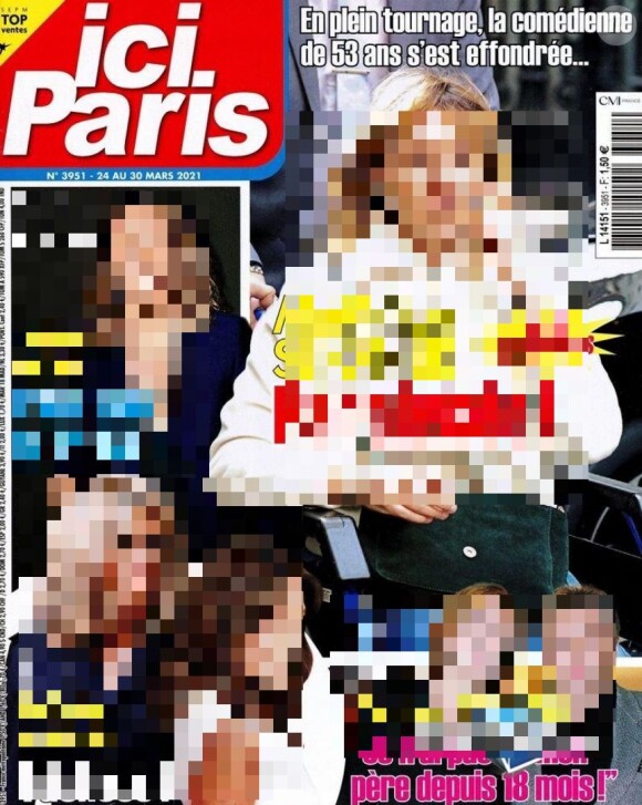 Toutes les informations sur Mathilde Seigner dans le magazine Ici Paris n° 3951 du 24 mars 2021.