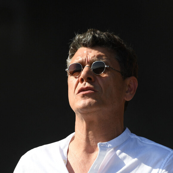 Marc Lavoine lors de la 84ème édition de la Fête de l'Humanité 2019 au parc de La Courneuve, France, le 14 septembre 2019. © Lionel Urman 