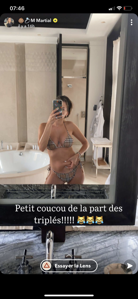 Mélanie Da Cruz répond aux rumeurs de grossesse qui circulent à son sujet - Instagram