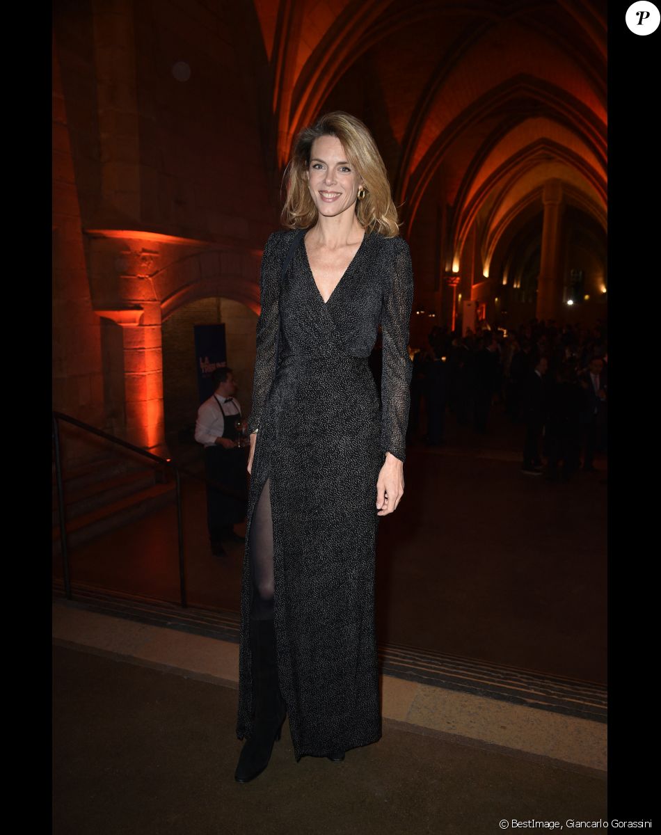 Julie Andrieu au Gala Mawoma, 1er concours mondial itinérant consacré aux femmes cheffes d'orchestre à la Conciergerie à Paris le 9 mars 2020. © Giancarlo Gorassini/Bestimage