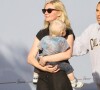 Exclusif - Kirsten Dunst accompagne son fils Ennis Howard Plemons à un cours de Mommy and Me dans le quartier de Glendale à Los Angeles, le 30 septembre 2019