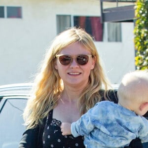 Exclusif - Kirsten Dunst et son fils Ennis à Studio City le 30 mai 2019.