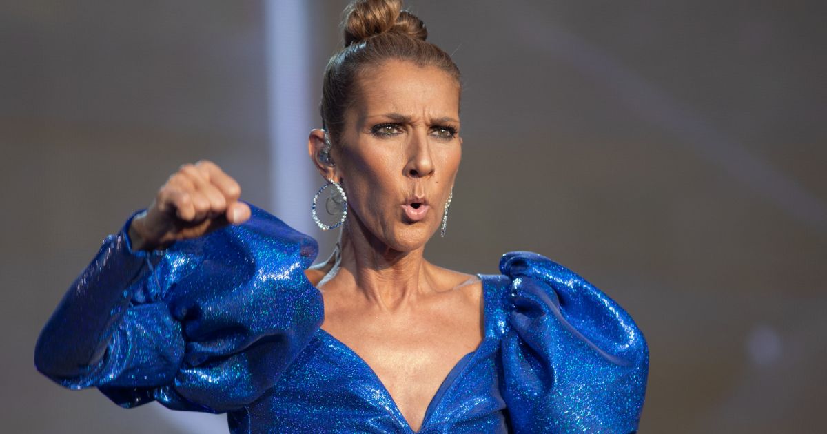 Céline Dion en concert à l'occasion du festival d'été Barclaycard