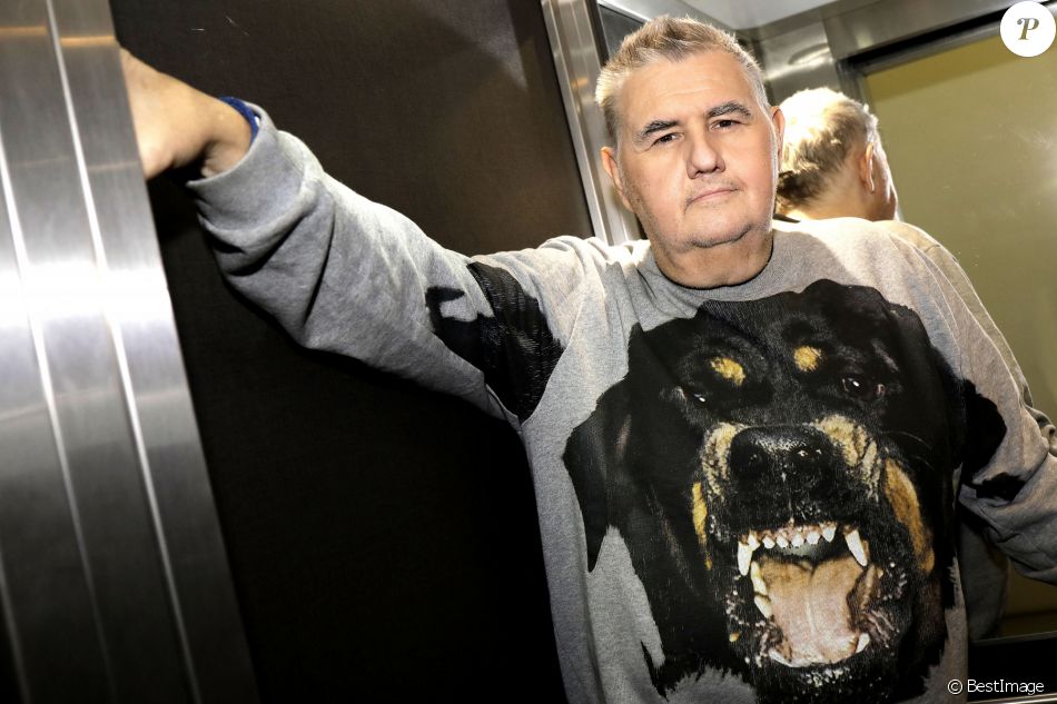 Portrait de Pierre Ménès. Le 22 octobre 2019