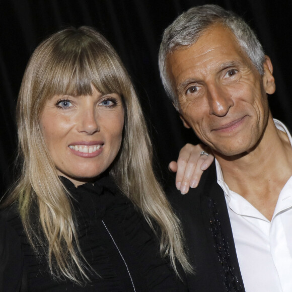 Nagui et sa femme Mélanie Page lors de la 31ème cérémonie des Molières 2019 aux Folies Bergère à Paris, France, le 13 mai 2019. © Cédric Perrin/Bestimage