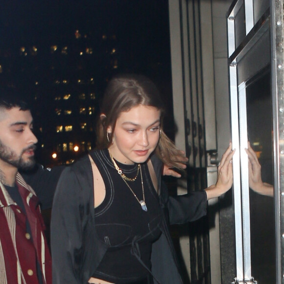 Gigi Hadid et Zayn Malik, réconciliés, sont allés dîner ensemble pour l'anniversaire de Zayn à New York le jour de ses 27 ans le 12 janvier 2020.