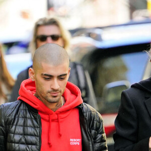 Exclusif - Gigi Hadid et Zayn Malik à New York le 29 avril 2018.